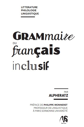 Couverture Grammaire Français Inclusif