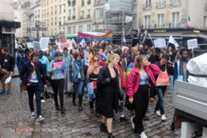 participant-e-s de la journée internationale de la bisexualité paris 2018